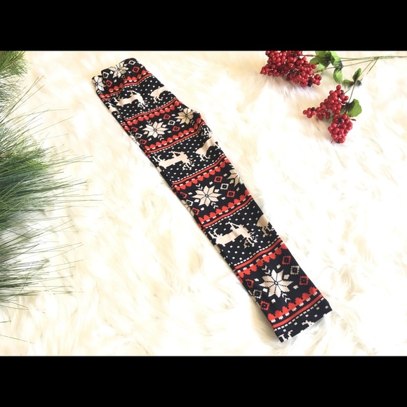 GIRLS CHRISTMAS PRINTED LEGGING! - Picture 5 of 8